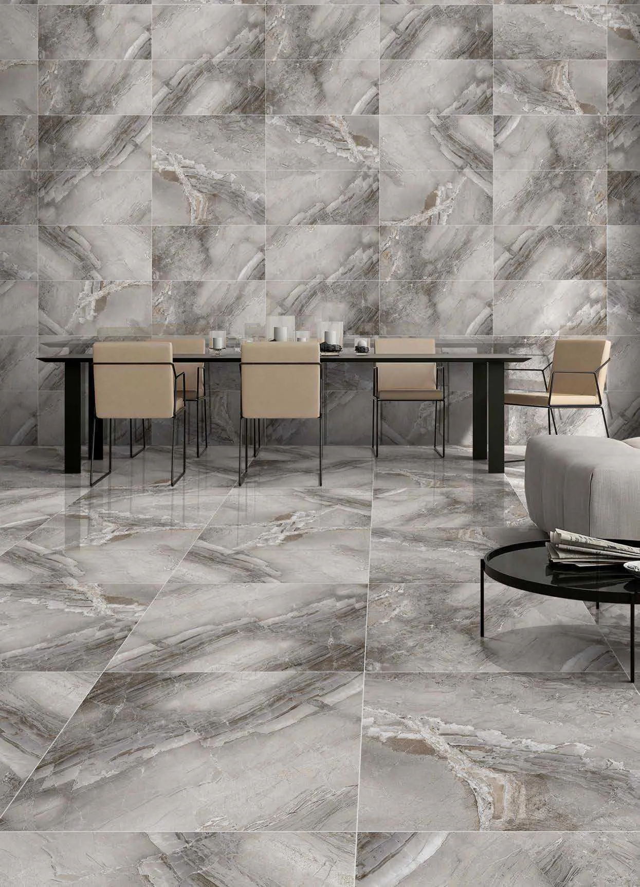 Керамогранит Premium Sea Wave Grey 