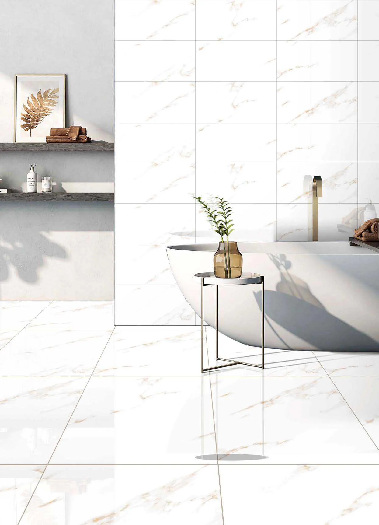 Керамогранит Premium Bianco Stone 