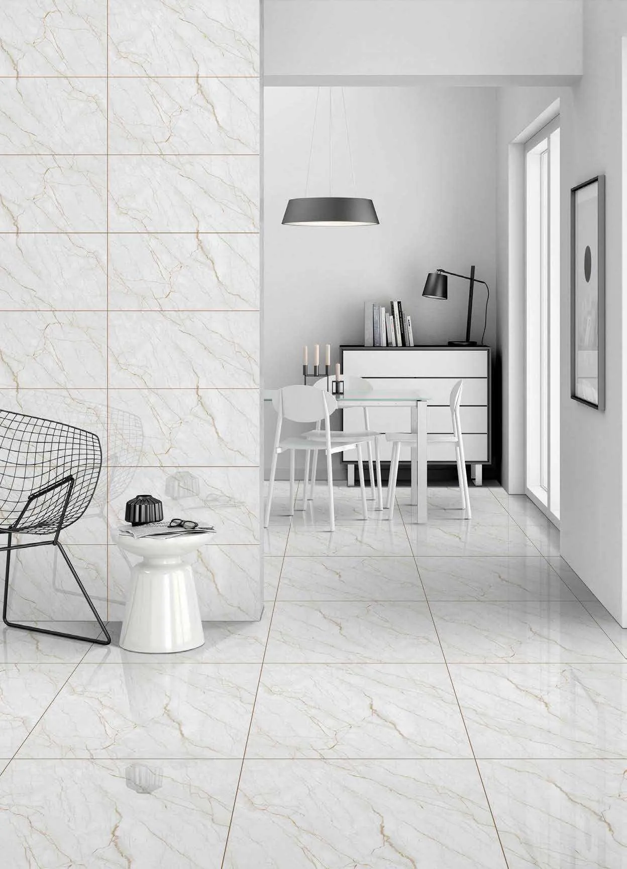 Керамогранит Premium Filito Bianco 