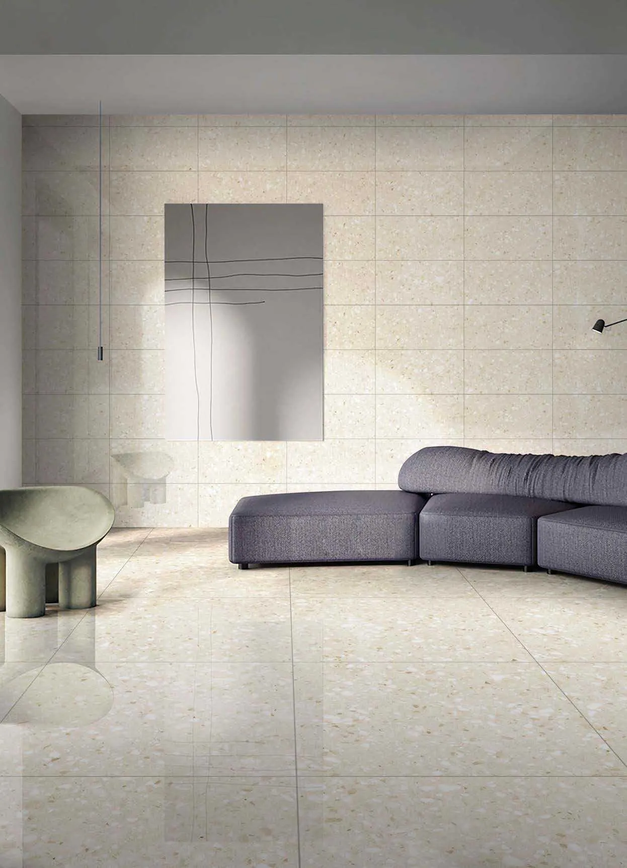 Керамогранит Premium Mozek Stone Crema 