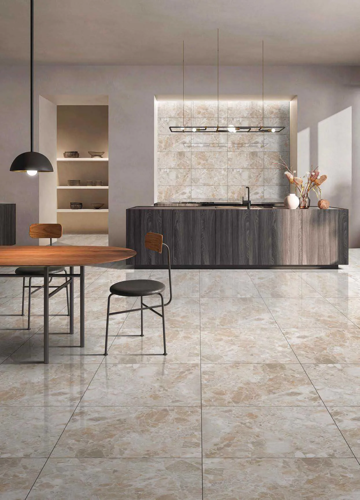 Керамогранит Premium Emrald Crema 