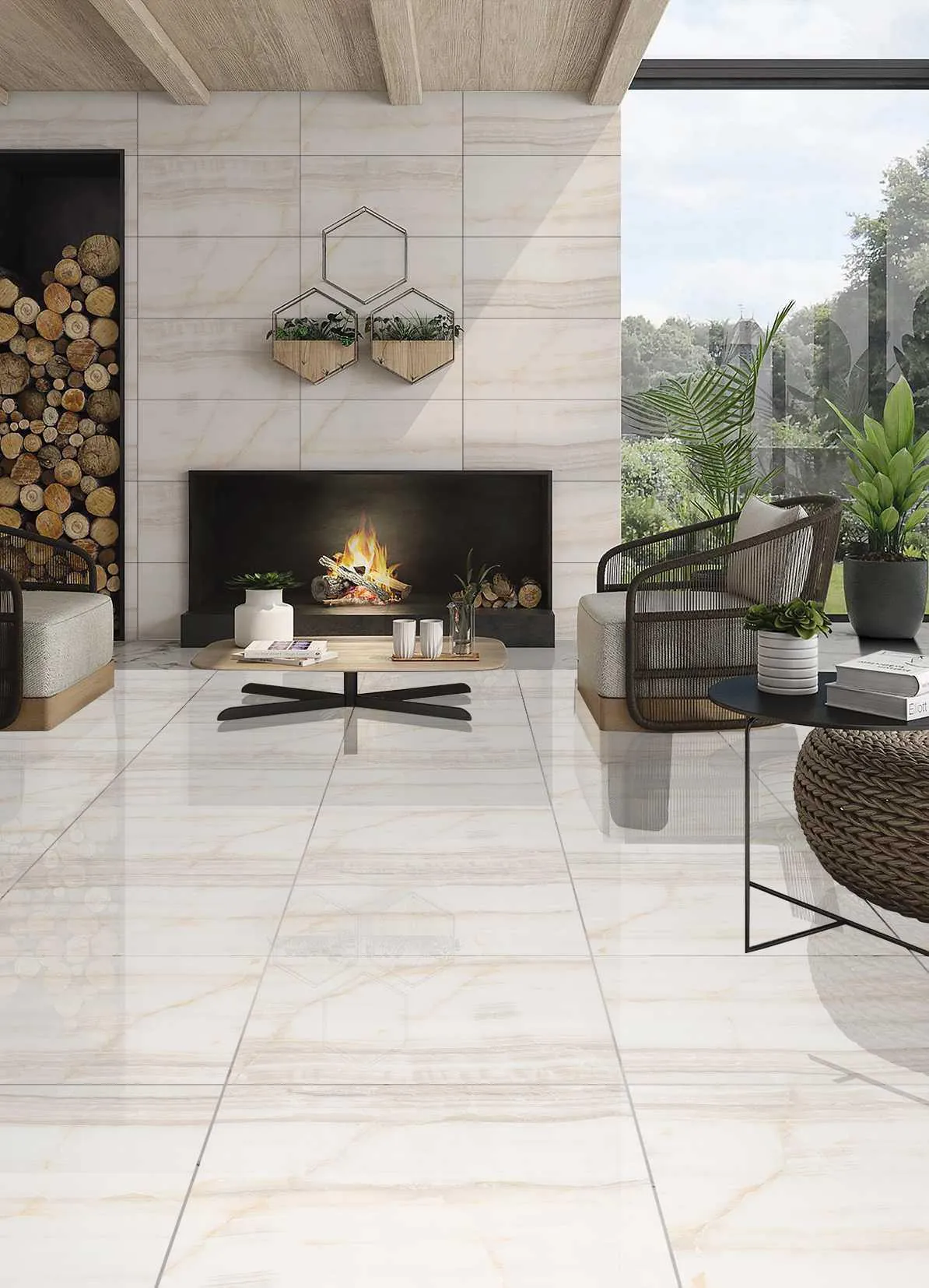 Керамогранит Premium Quiro White 